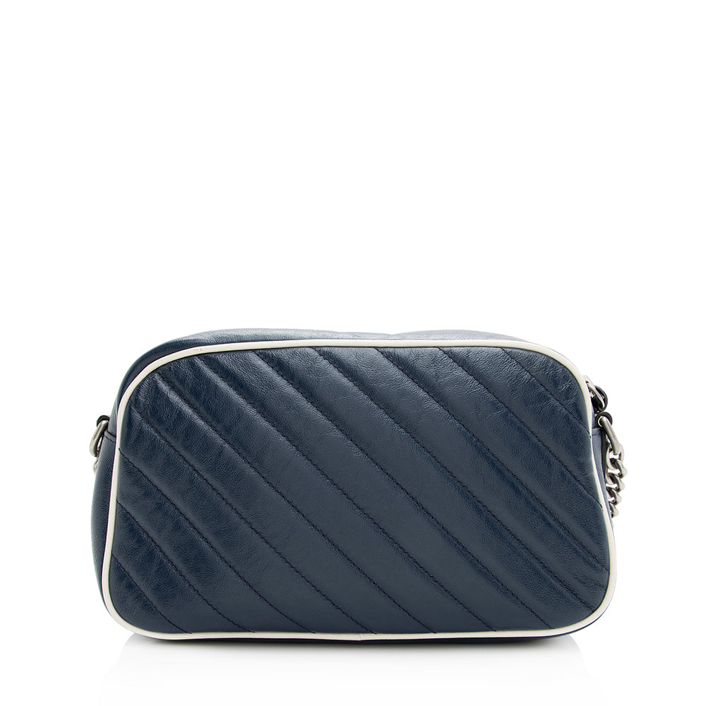 Gucci Matelasse Leather Gucci Marmont Small Torchon Shoulder Bag (SHF-20116)
