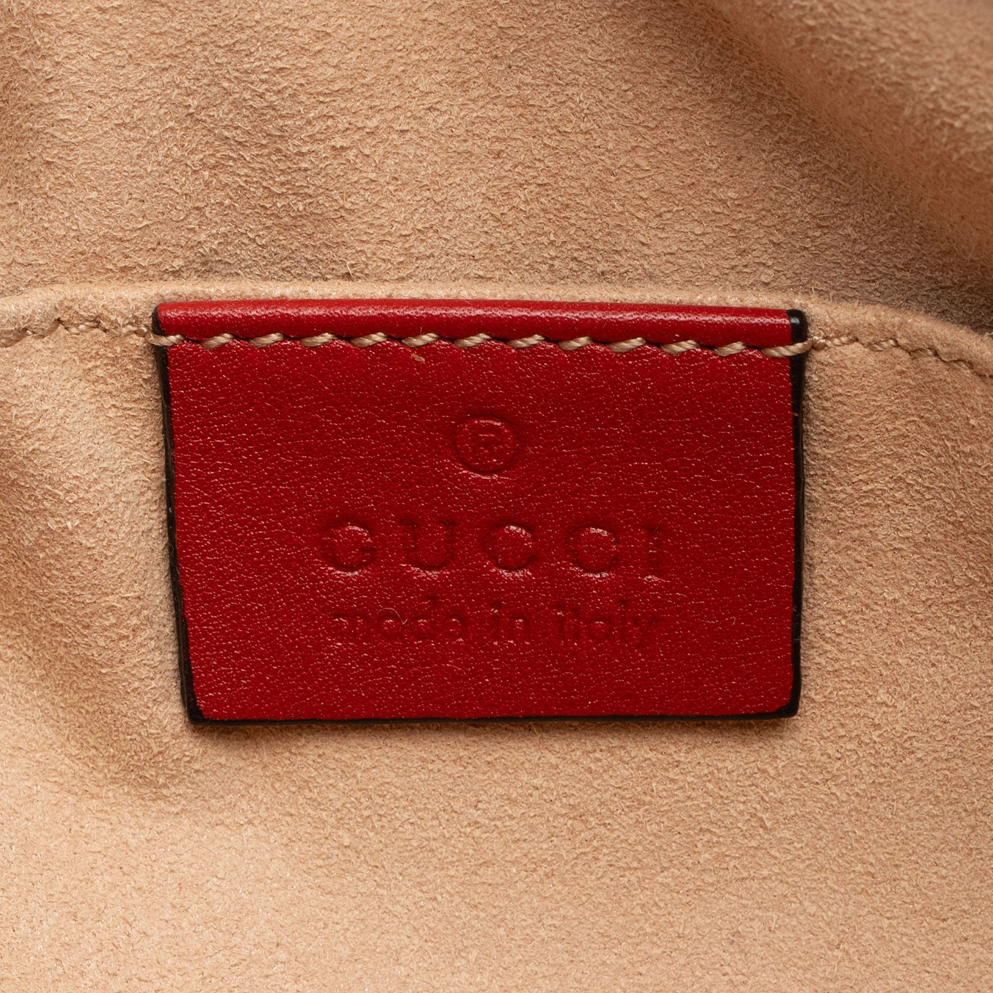 Gucci Matelasse Leather GG Marmont Small Wristlet