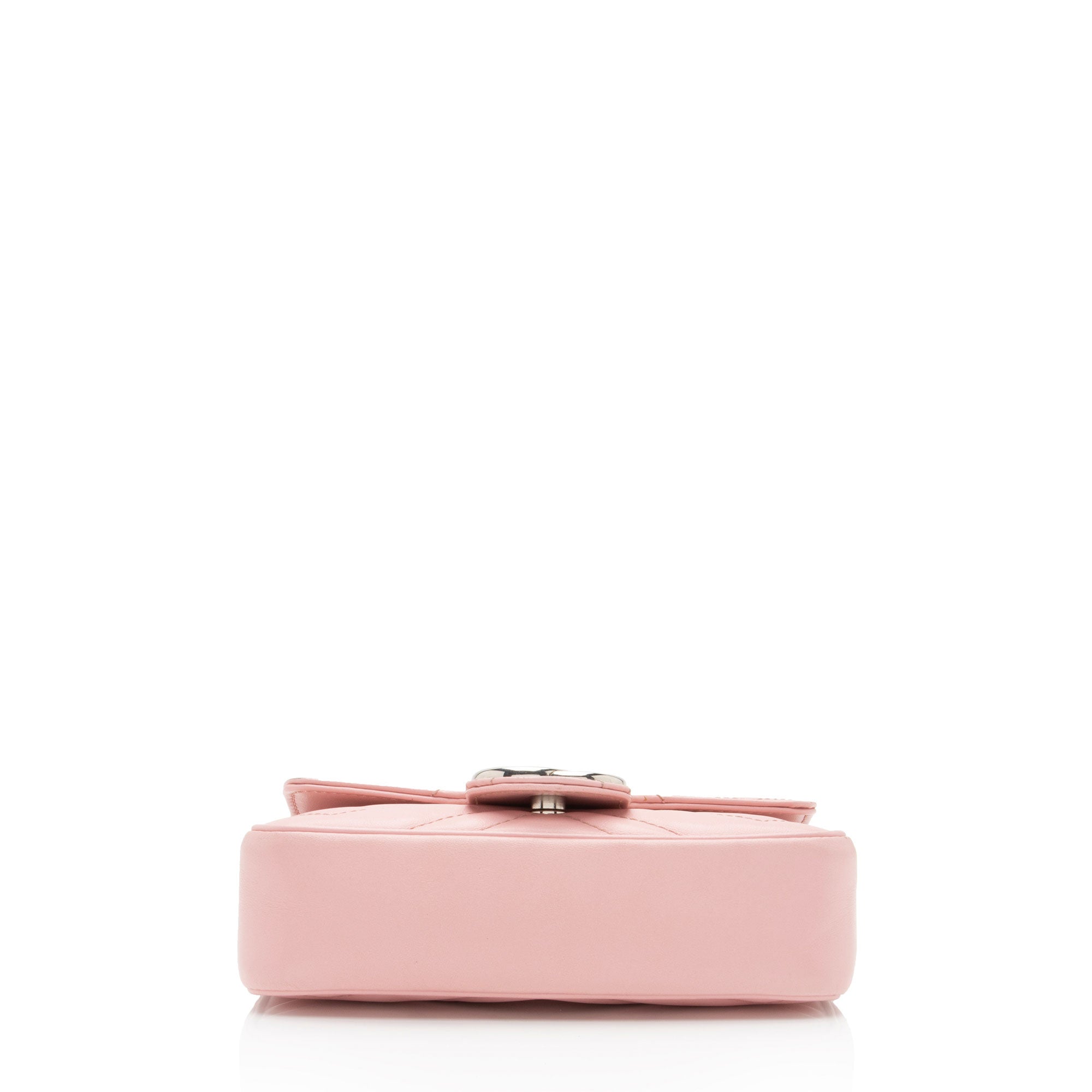 Gucci Matelasse Leather GG Marmont Super Mini Flap Bag (SHF-YnNOt3)