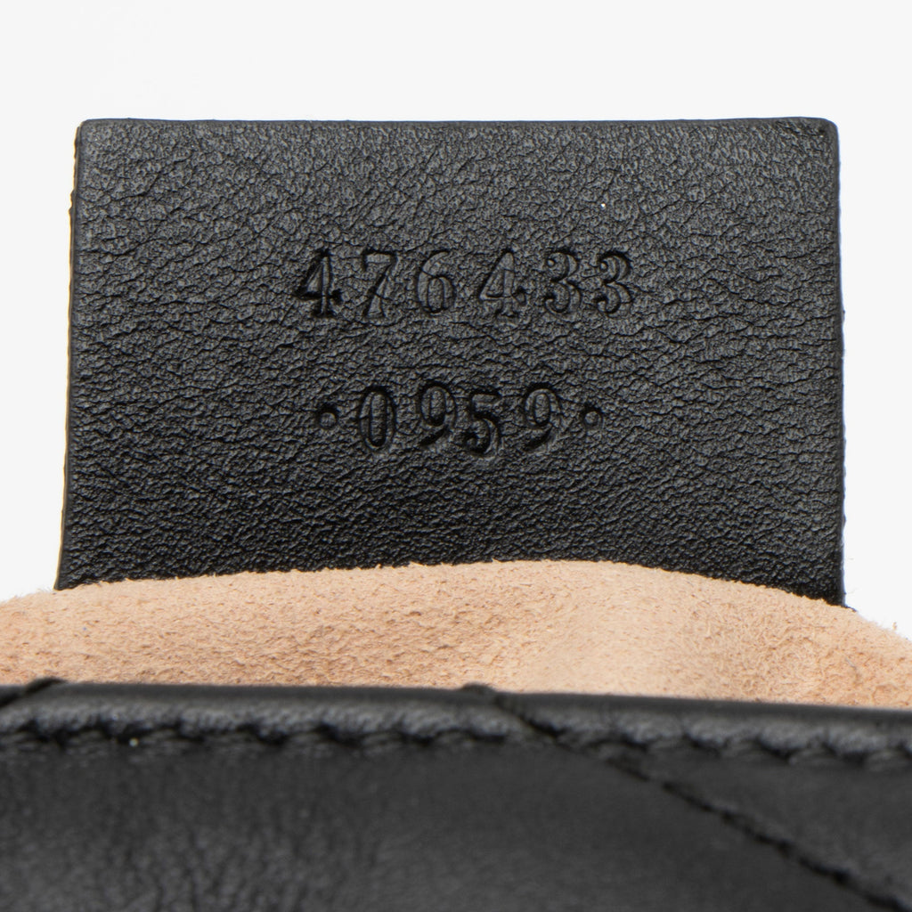 Gucci Matelasse Leather GG Marmont Super Mini Flap Bag (SHF-2hhN8g)
