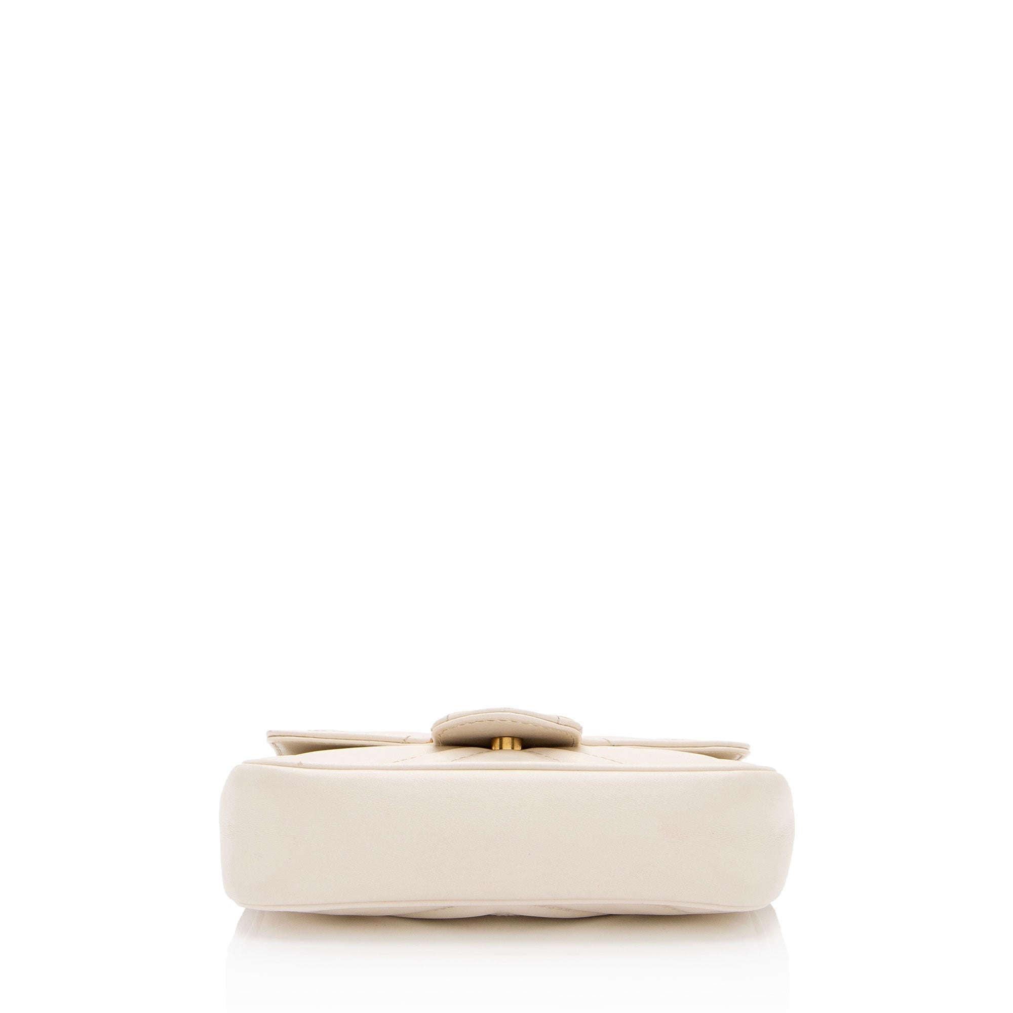 Gucci Matelasse Leather GG Marmont Super Mini Flap Bag
