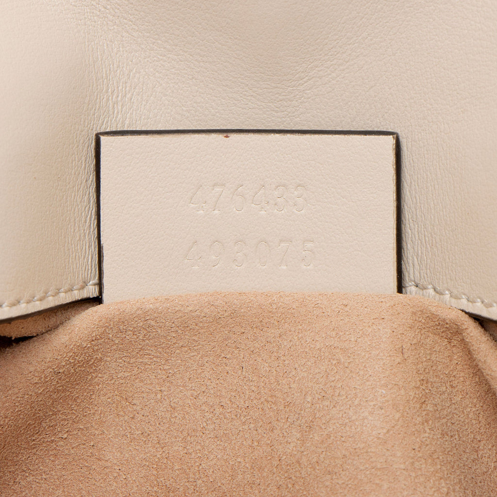 Gucci Matelasse Leather GG Marmont Super Mini Flap Bag