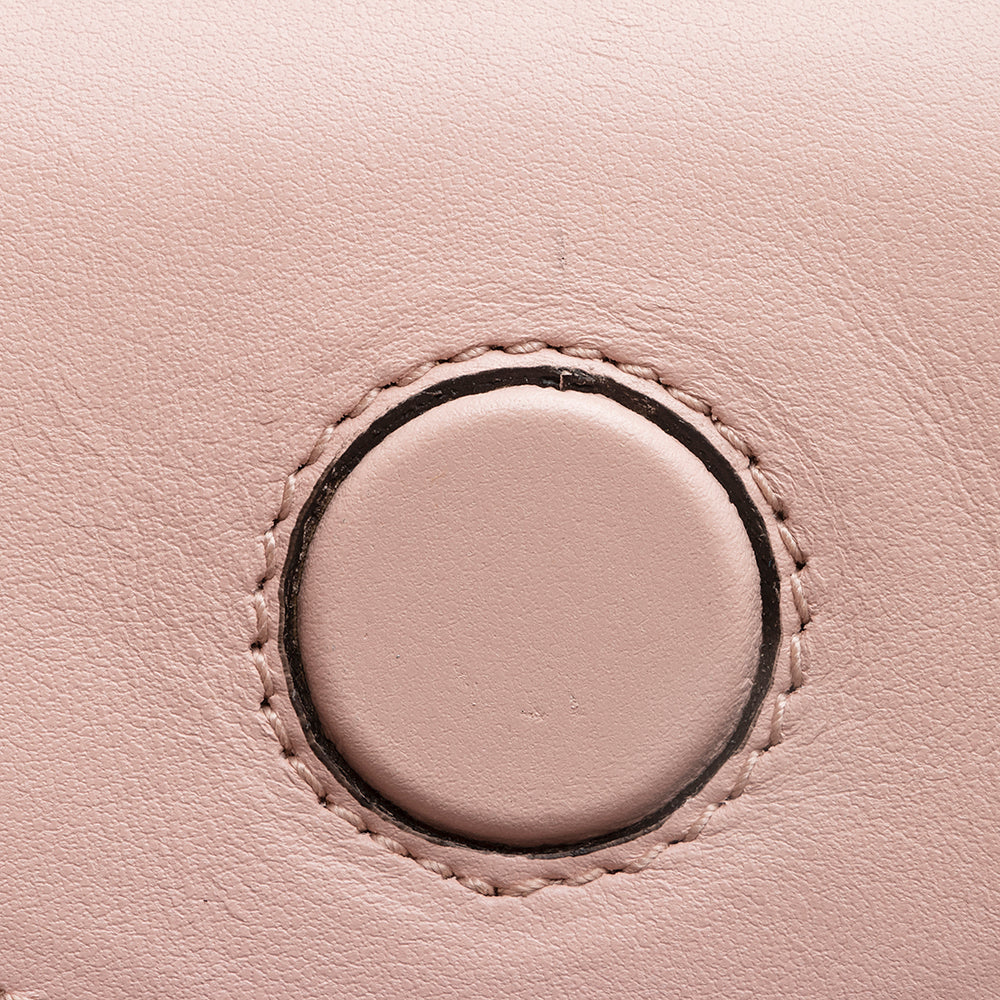 Gucci Matelasse Leather Gucci Marmont Top Handle Small Satchel (SHF-17786)