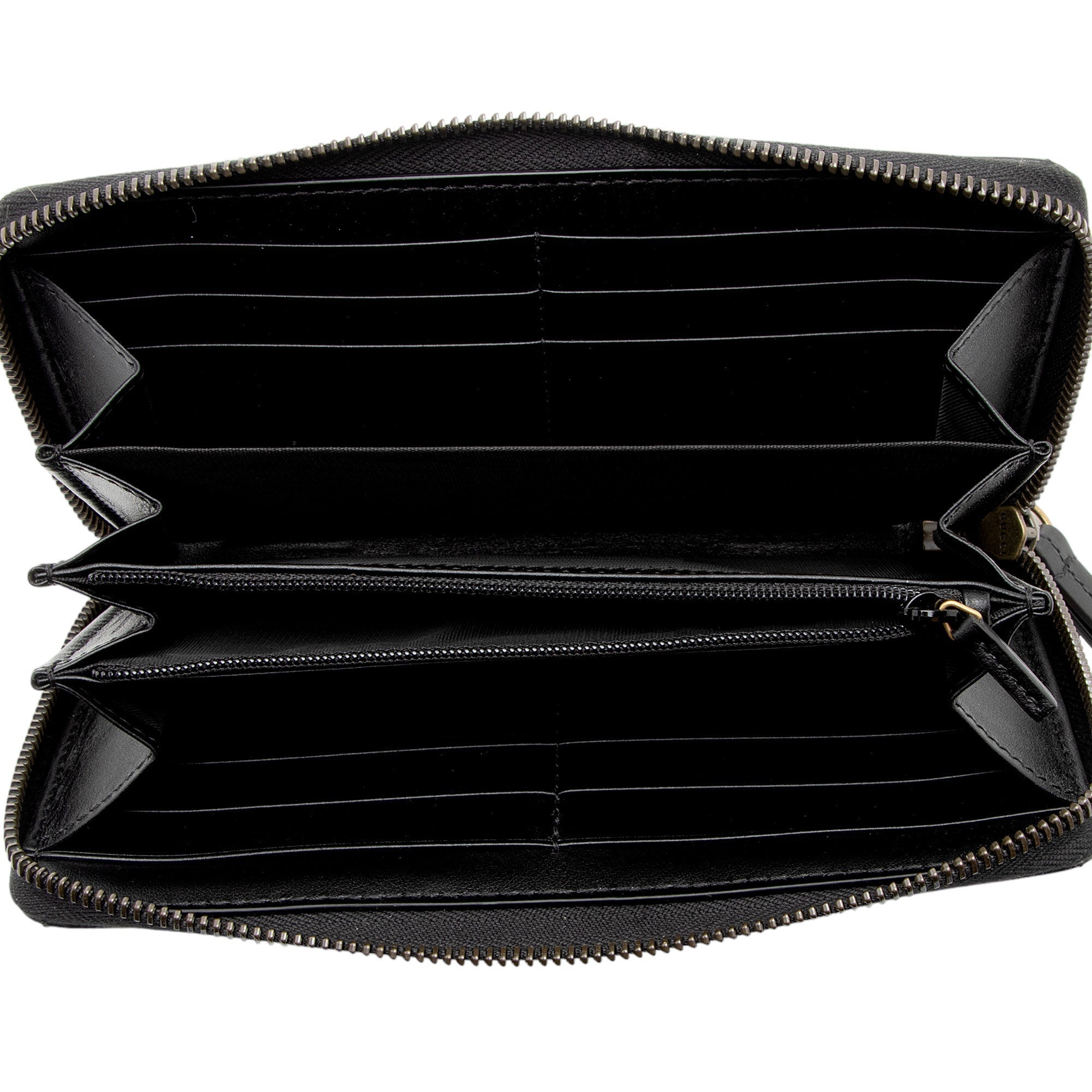 Gucci Matelasse Leather GG Marmont Zip Wallet (SHF-svROoG)