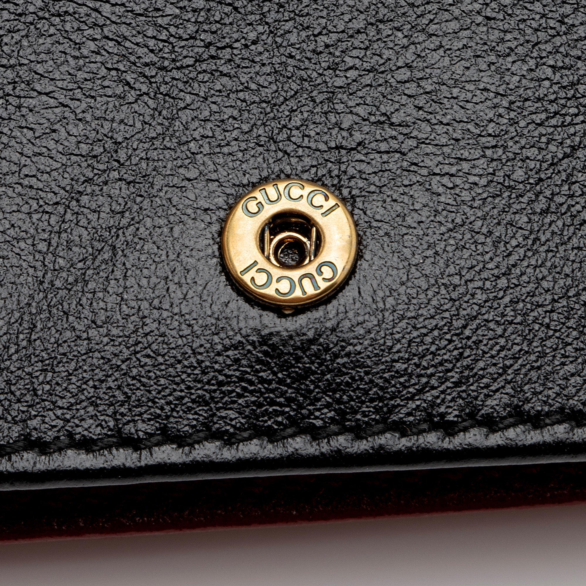 Gucci Matelasse Leather Torchon GG Marmont Card Case Wallet (SHF-plKy6v)