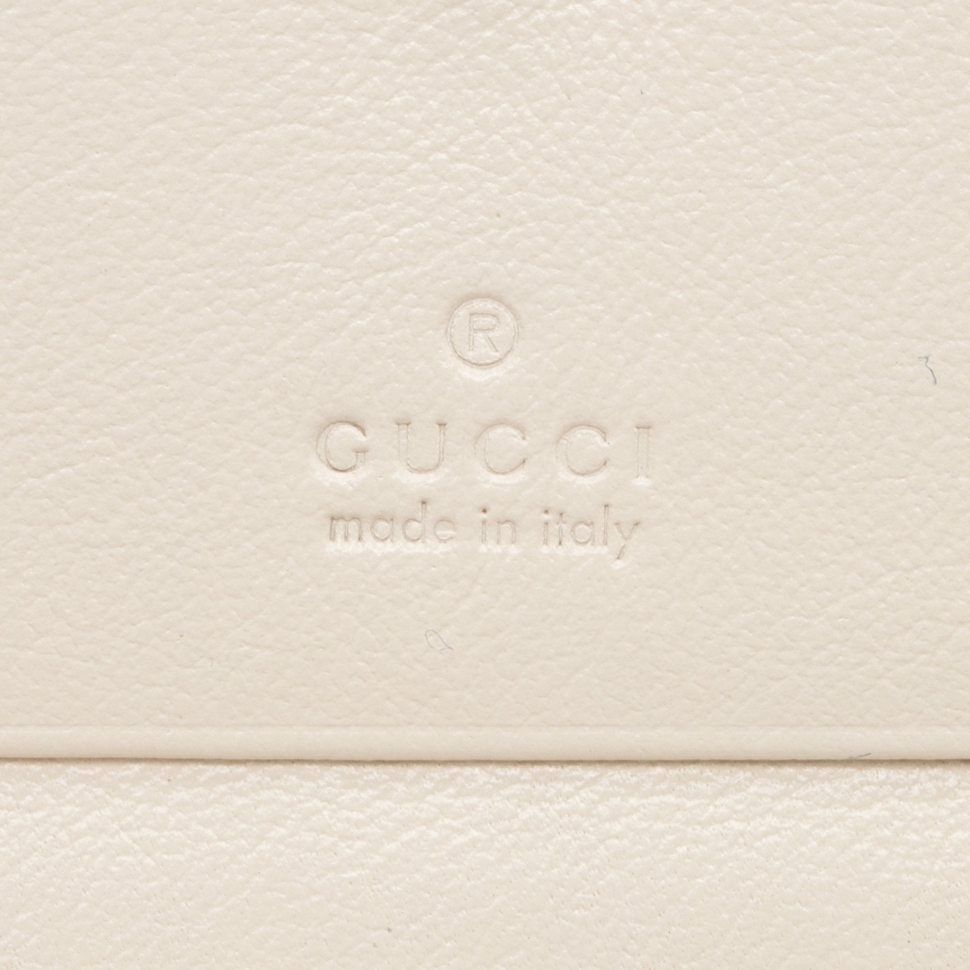 Gucci Matelasse Leather Torchon GG Marmont Card Case (SHF-q1dspc)