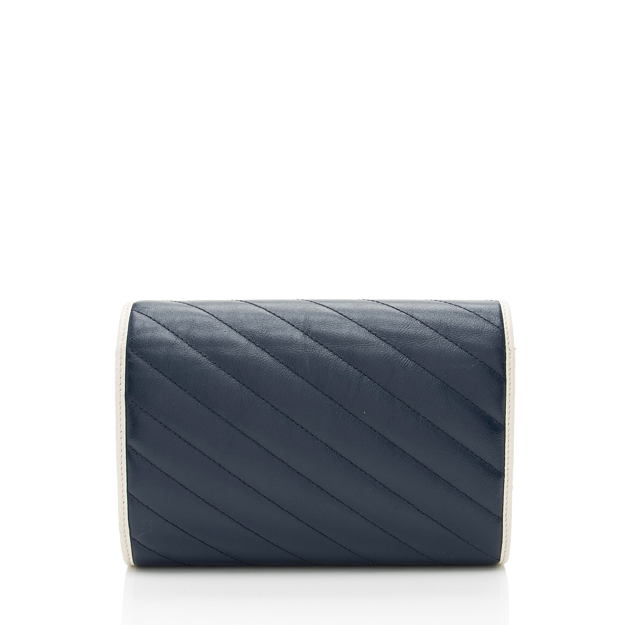 Gucci Matelasse Leather Torchon GG Marmont Mini Chain Bag