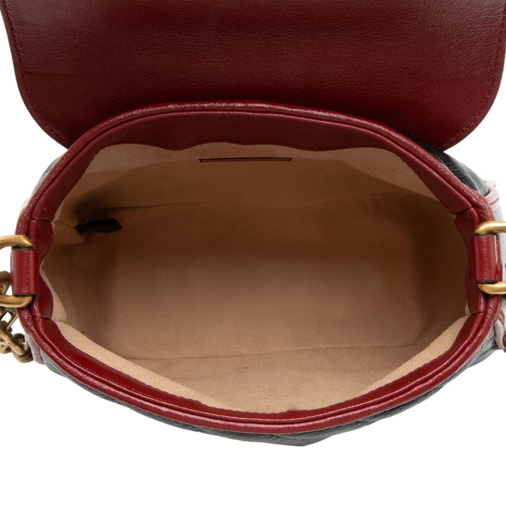 Gucci Matelasse Leather Torchon GG Marmont Mini Top Handle