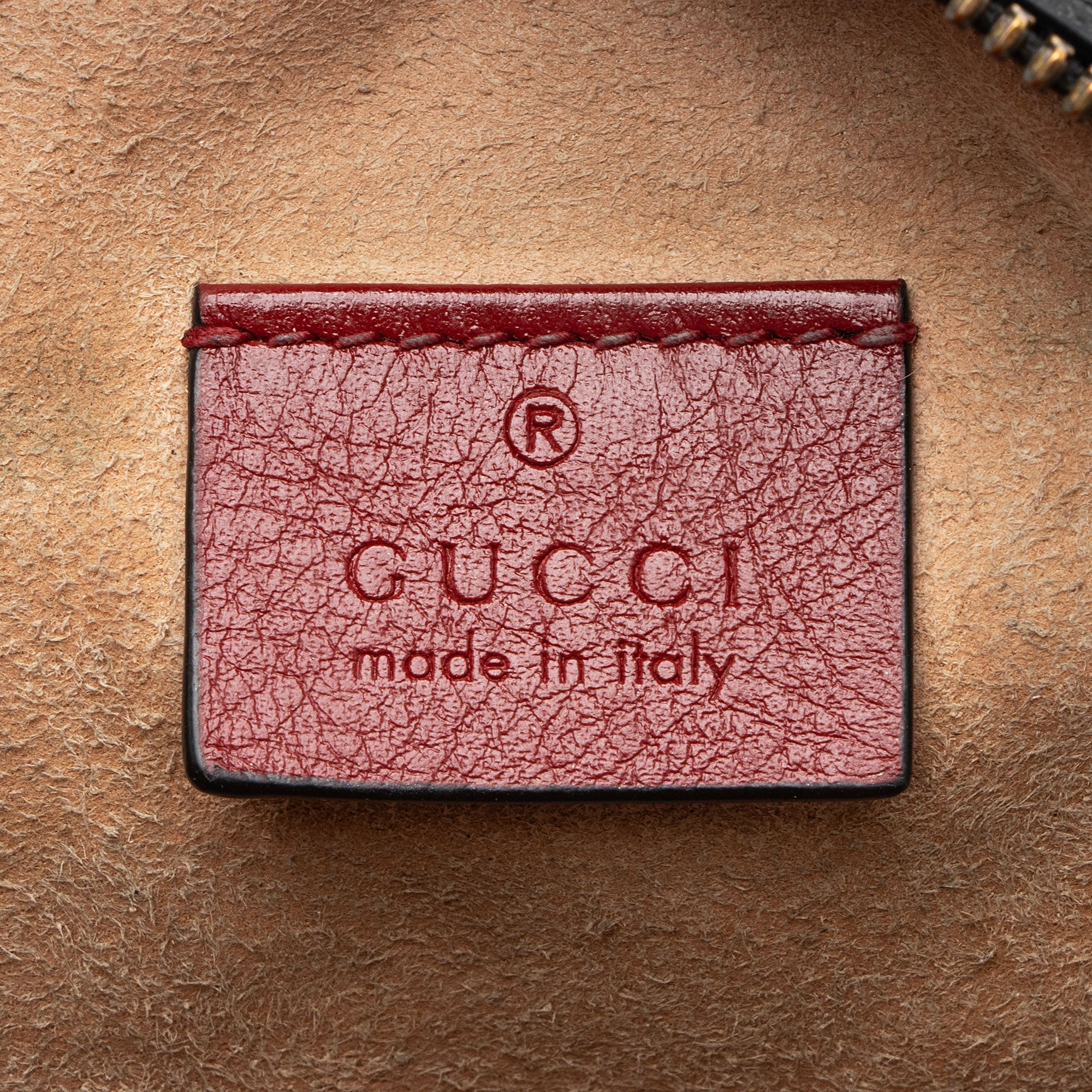 Gucci Matelasse Leather Torchon GG Marmont Round Mini Shoulder Bag