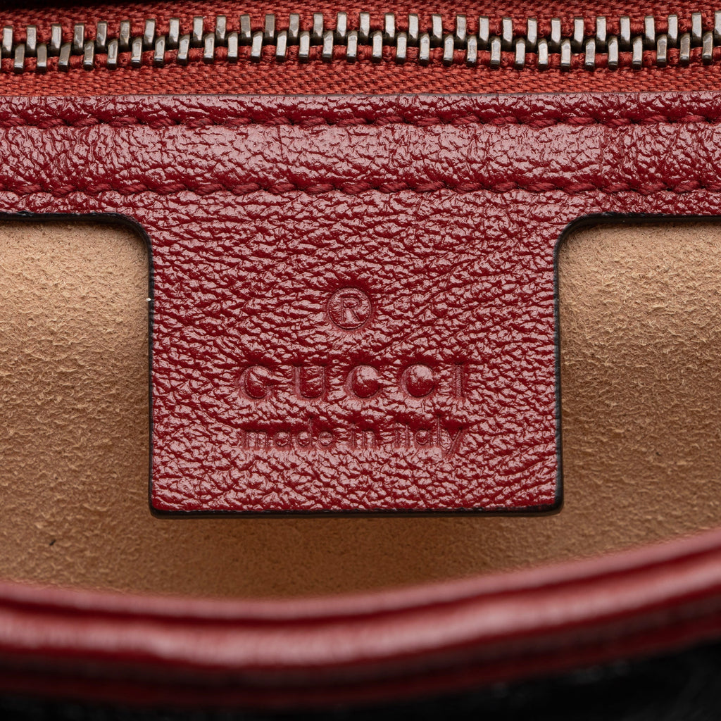 Gucci Matelasse Leather Torchon GG Marmont Small Shoulder Bag (SHF-23396)