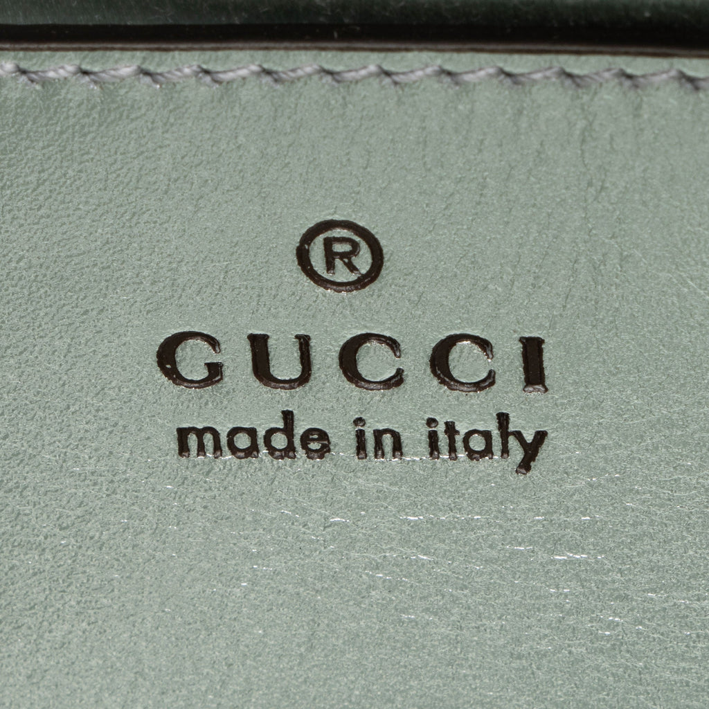 Gucci Matelasse Padded IridescLBt Leather GG Marmont Small Camera Bag