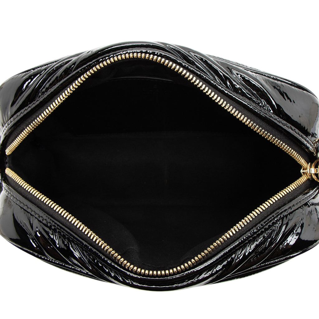 Gucci Matelasse Padded PatLBt Leather GG Marmont Small Camera Bag