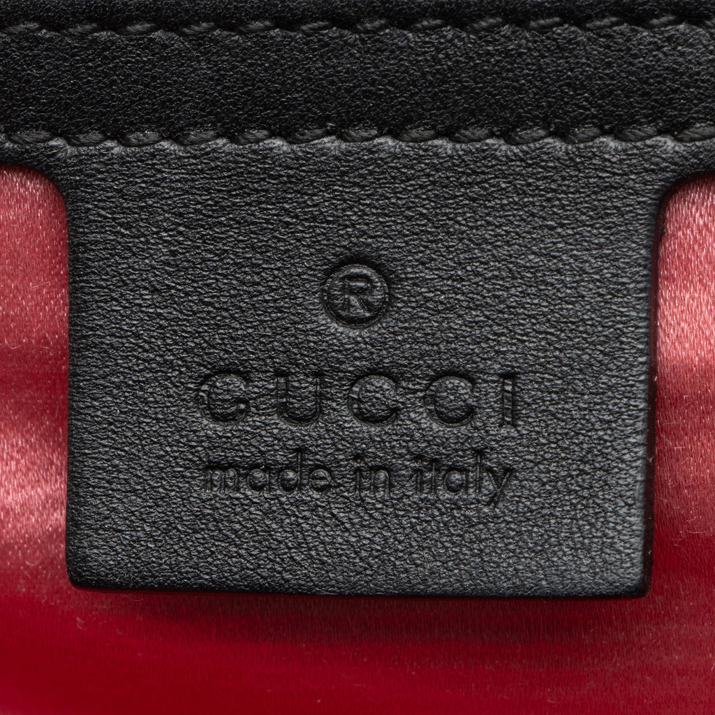 Gucci Matelasse Velvet GG Marmont Large Flap Bag