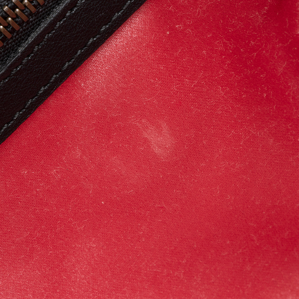 Gucci Matelasse Velvet Gucci Marmont Small Shoulder Bag (SHF-19219)
