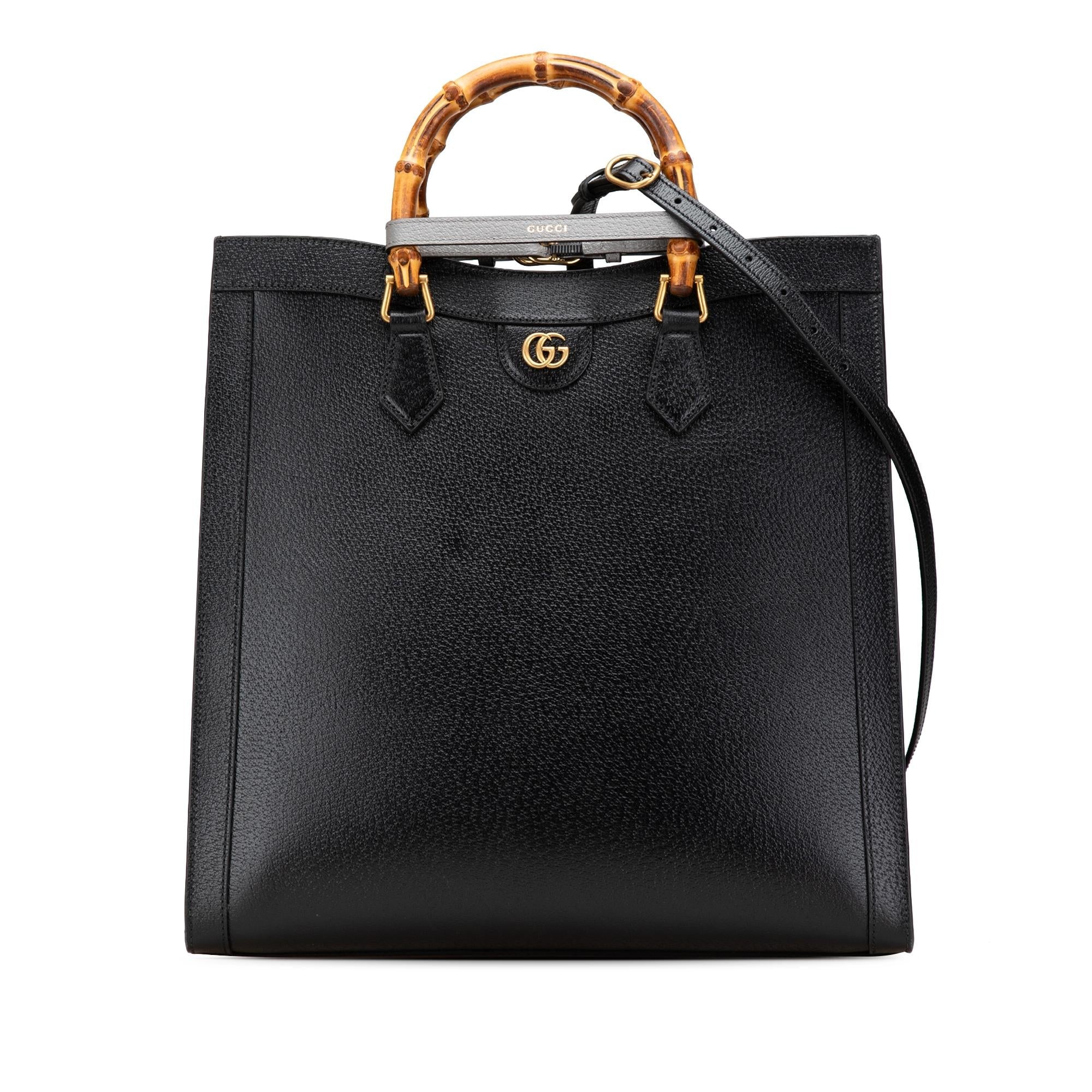 Gucci Maxi Leather Diana Satchel