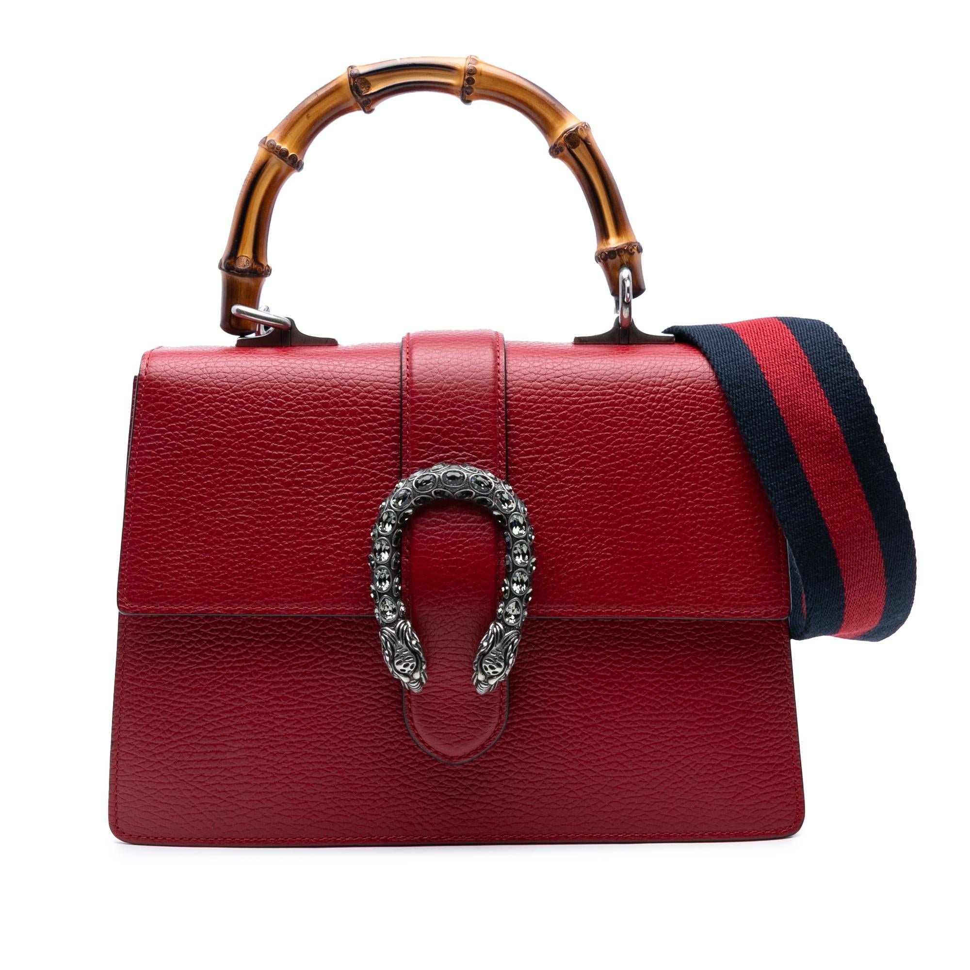 Gucci Medium Bamboo Dionysus Web Satchel