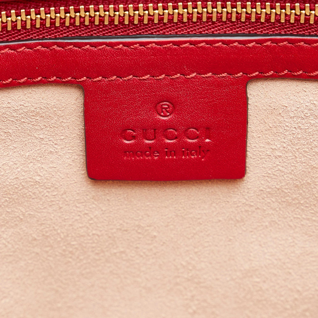 Gucci Medium Bamboo Nymphaea (SHG-4eWK2r)