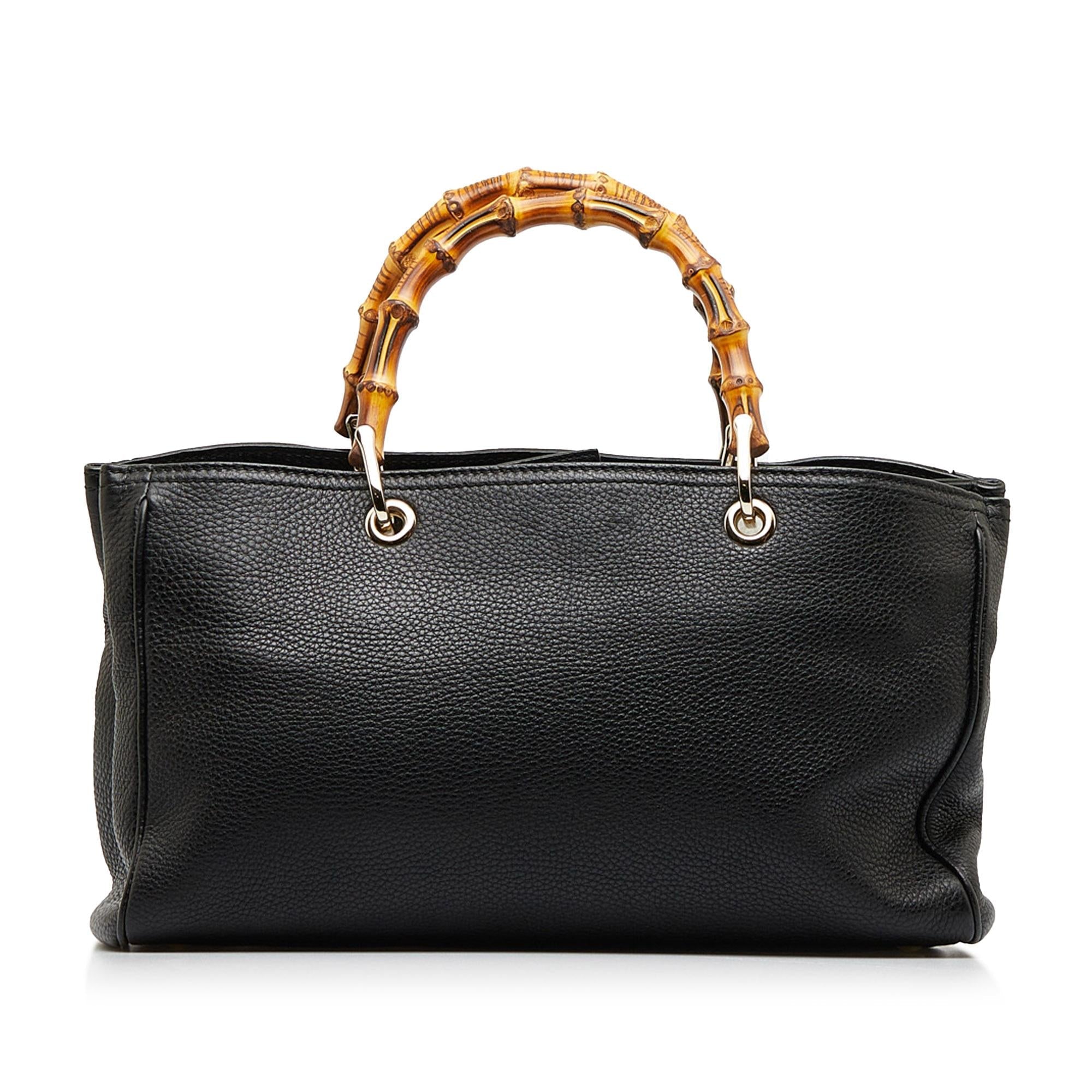 Gucci Medium Bamboo Shopper Satchel (SHG-aX6OHN)