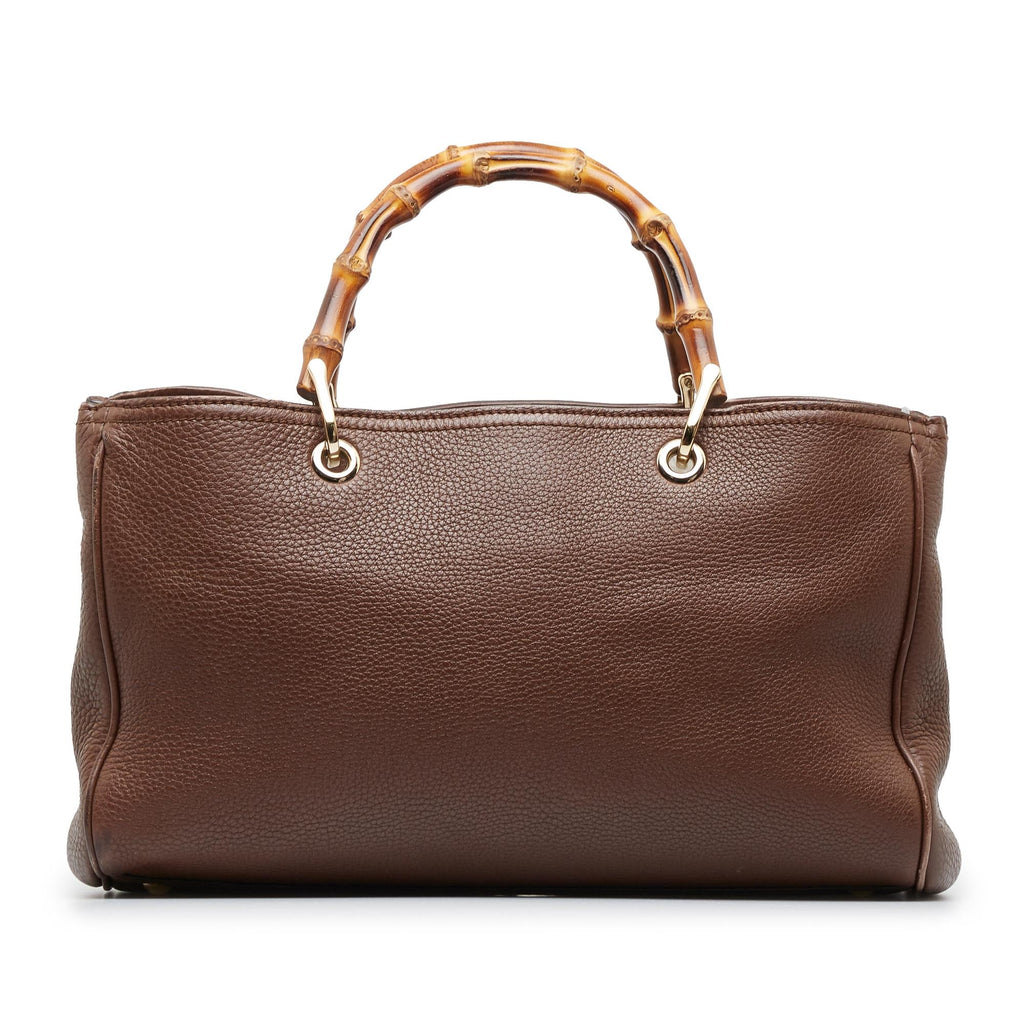 Gucci Medium Bamboo Shopper Satchel (SHG-Re2vqi)