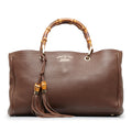 Gucci Medium Bamboo Shopper Satchel (SHG-Re2vqi)