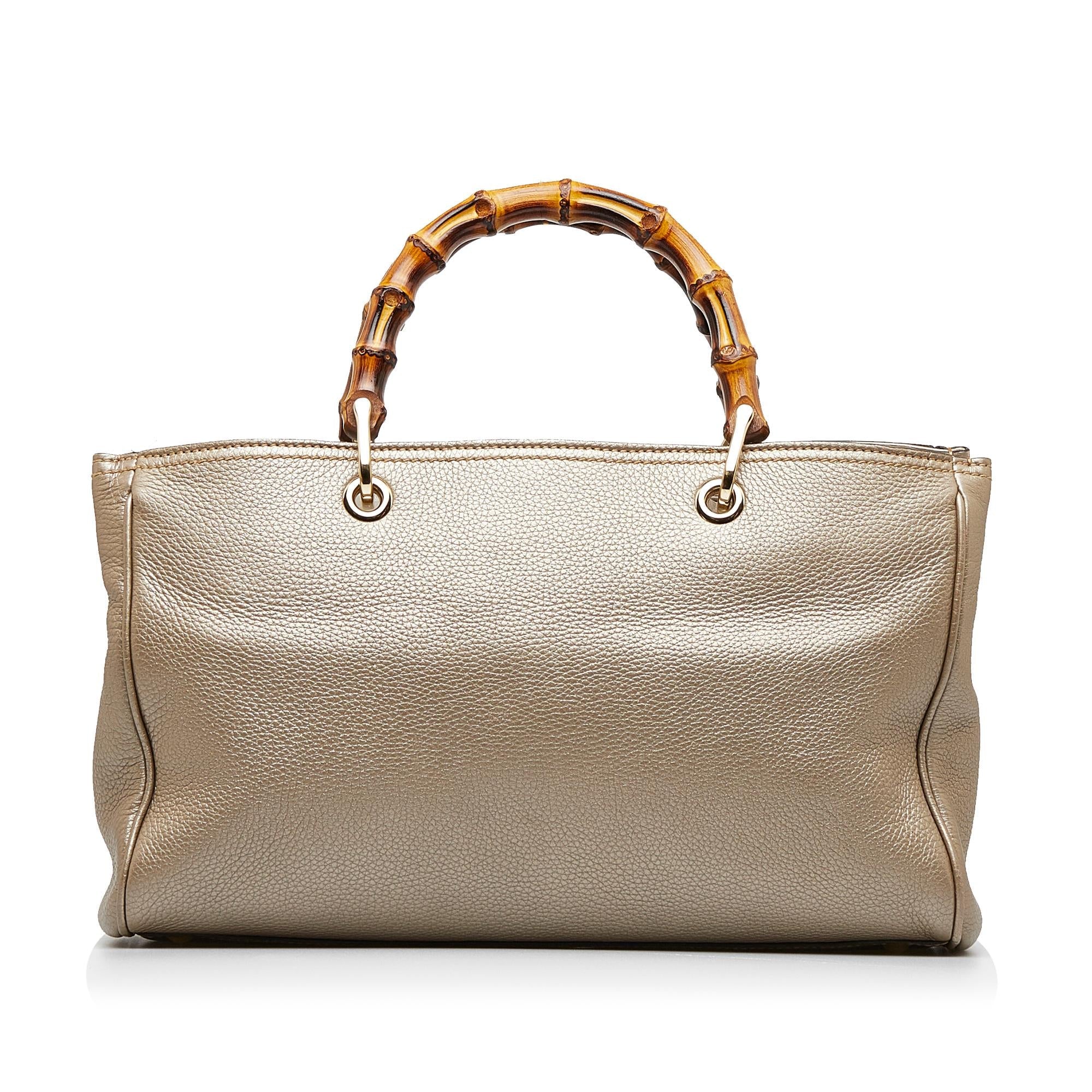 Gucci Medium Bamboo Shopper (SHG-a2soXU)