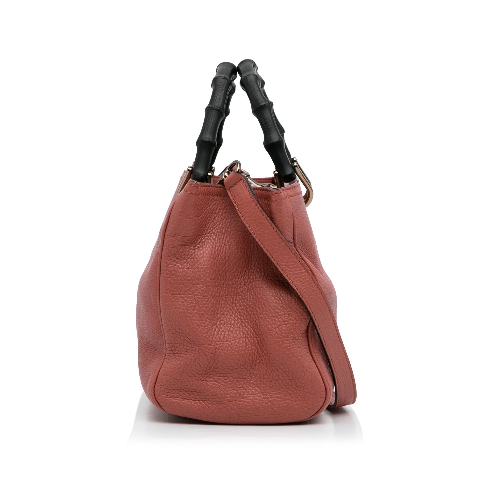 Gucci Medium Bamboo Shopper (SHG-klW7G4)