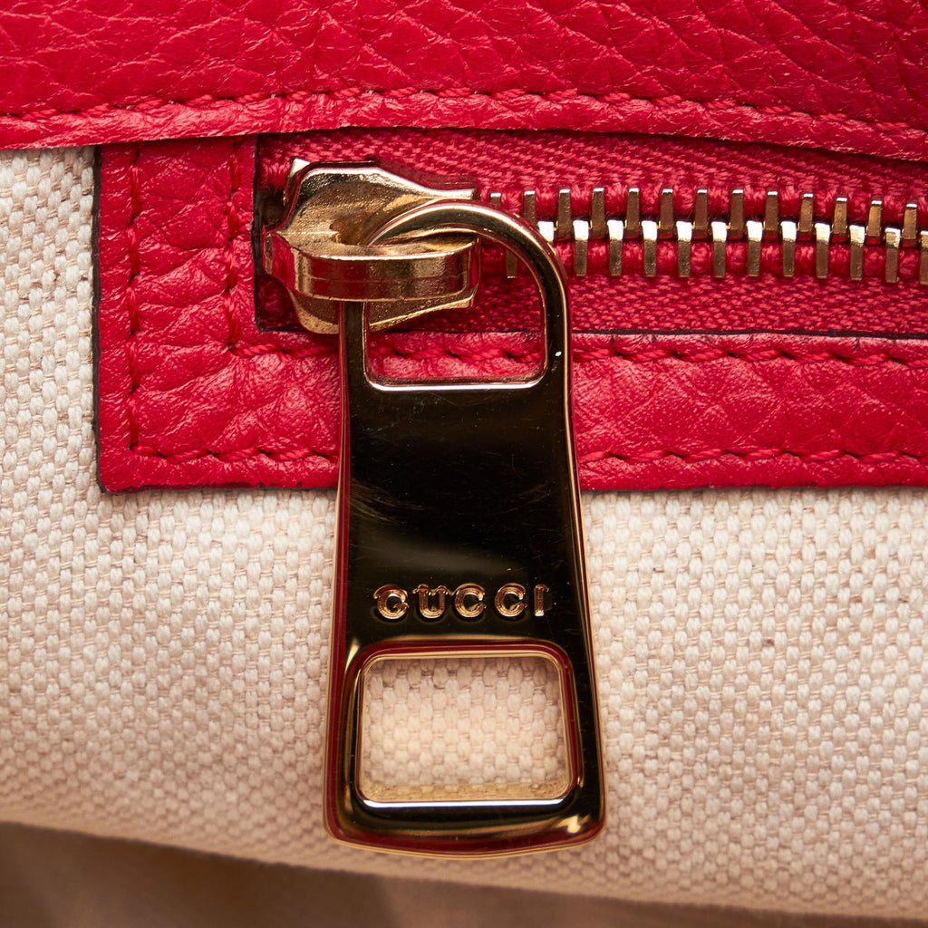 Gucci Medium Bicolor Bamboo Shopper (SHG-bLuzSR)