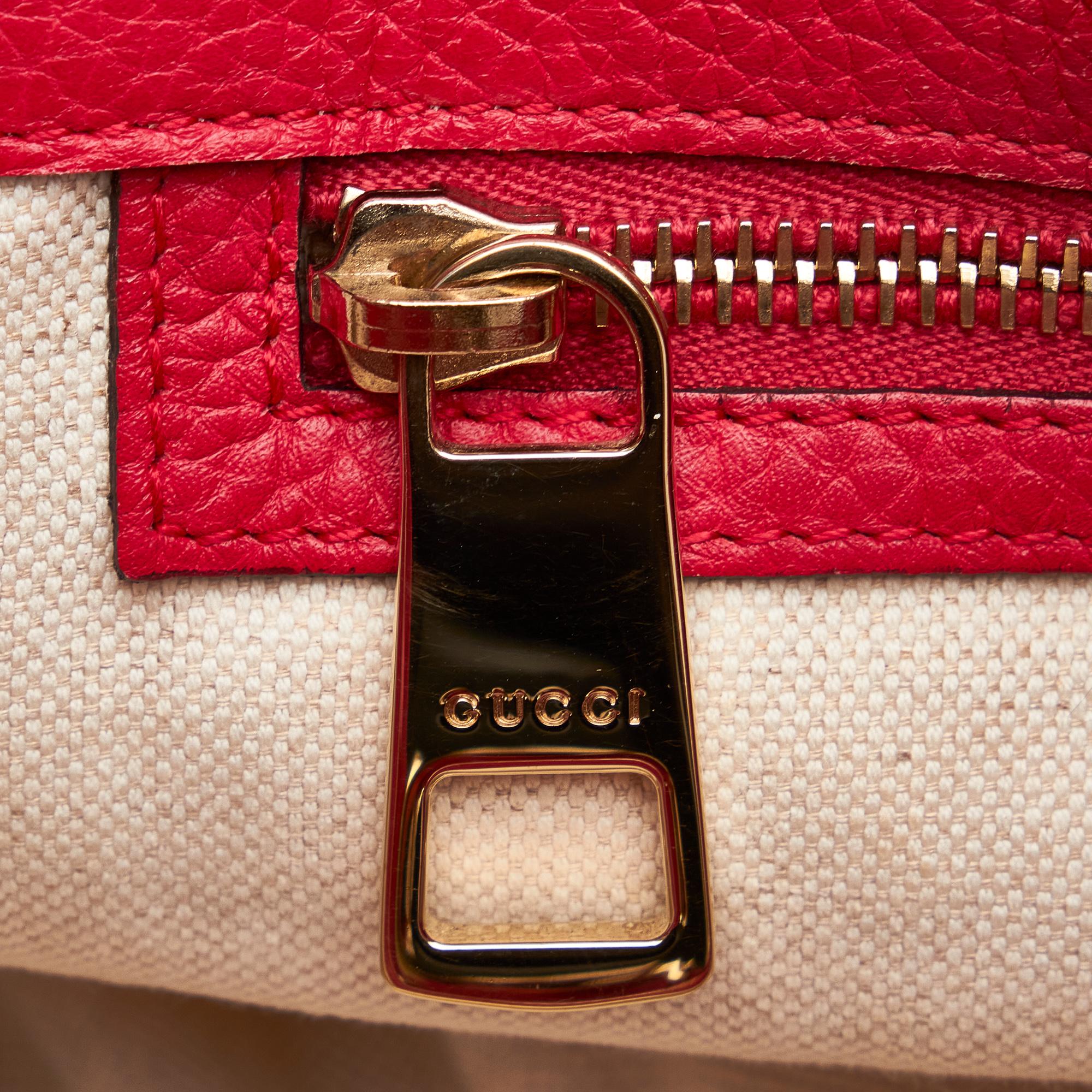 Gucci Medium Bicolor Bamboo Shopper (SHG-bLuzSR)