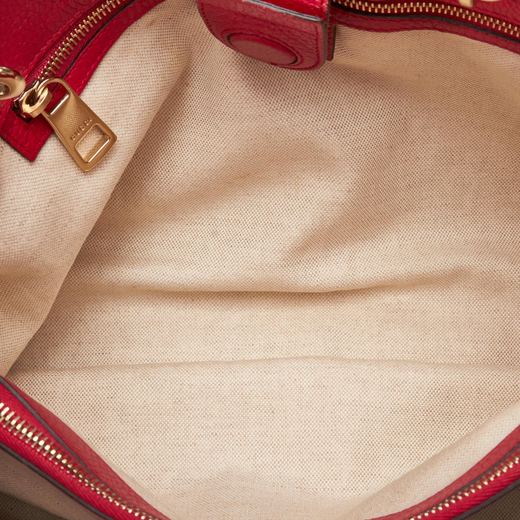 Gucci Medium Bicolor Bamboo Shopper (SHG-bLuzSR)