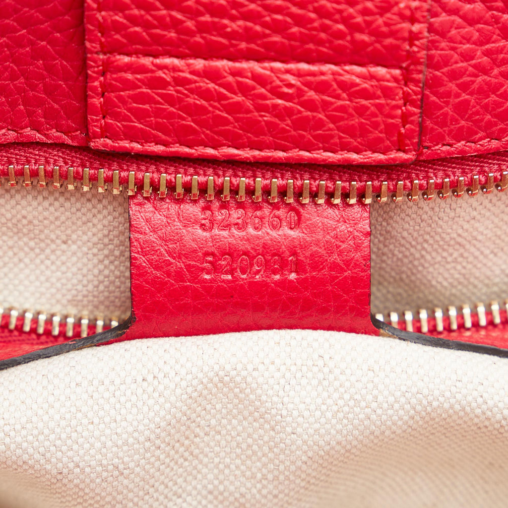 Gucci Medium Bicolor Bamboo Shopper (SHG-Sv82lq)