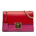 Gucci Medium Bicolor Leather Padlock Shoulder Bag