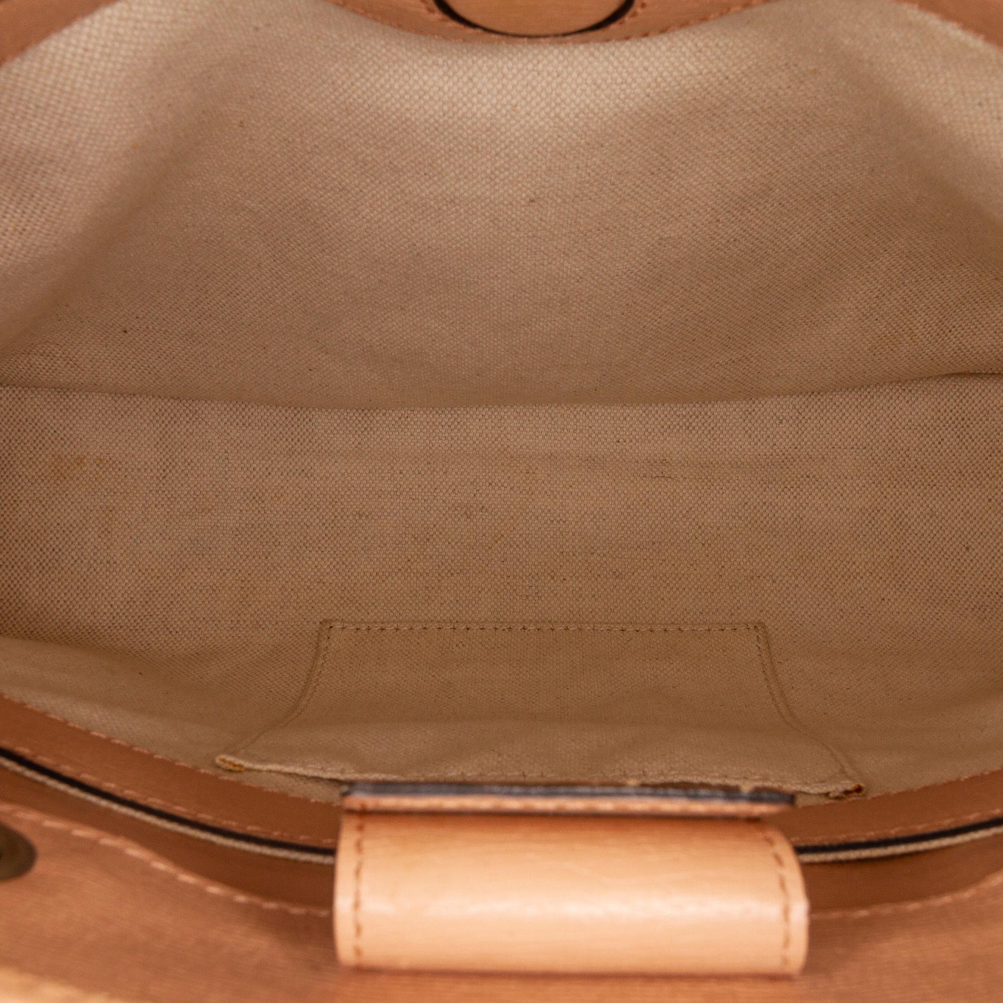 Gucci Medium Blooms Bamboo Shopper (SHG-7mrClL)