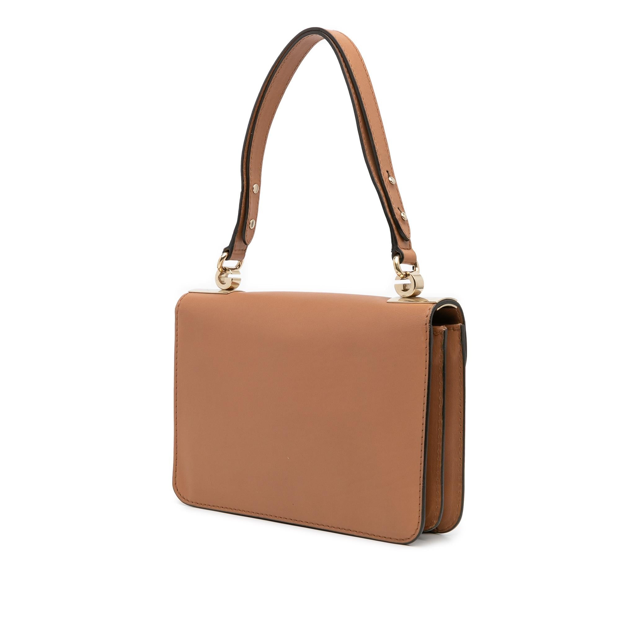 Gucci Medium Calfskin 1973 Flap Shoulder Bag