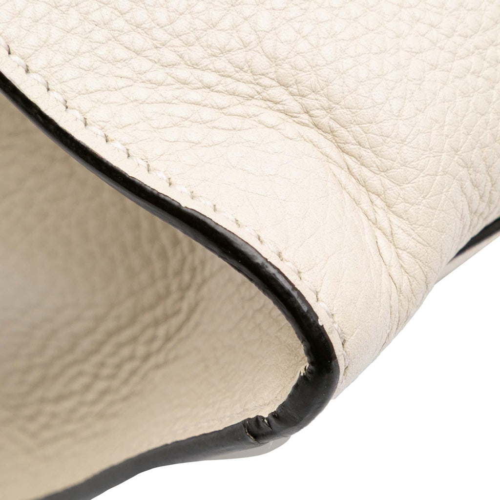 Gucci Medium Calfskin Bamboo Daily Shopper Satchel