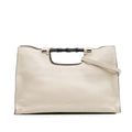 Gucci Medium Calfskin Bamboo Daily Shopper Satchel