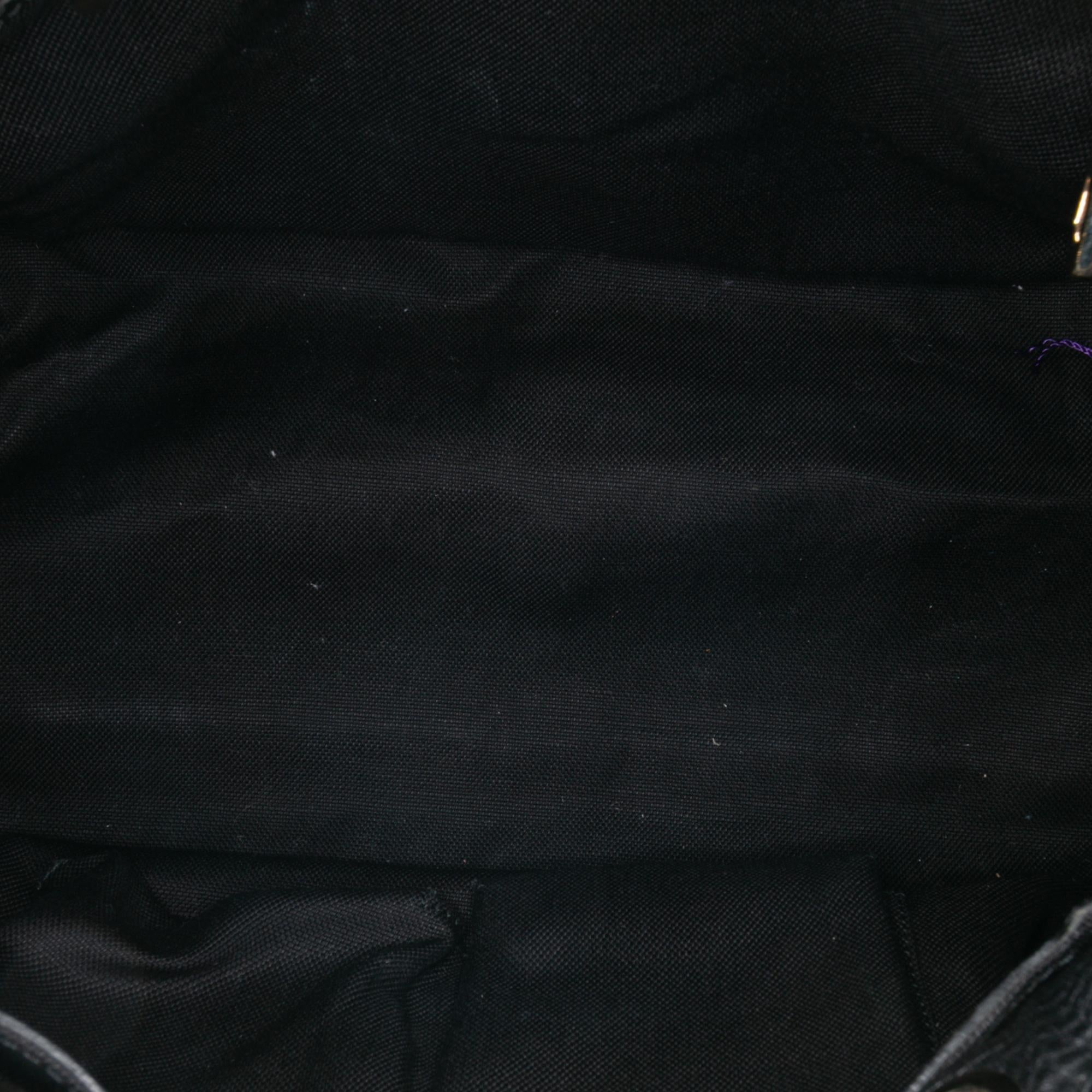 Gucci Medium Calfskin Bamboo Shopper Boston Bag