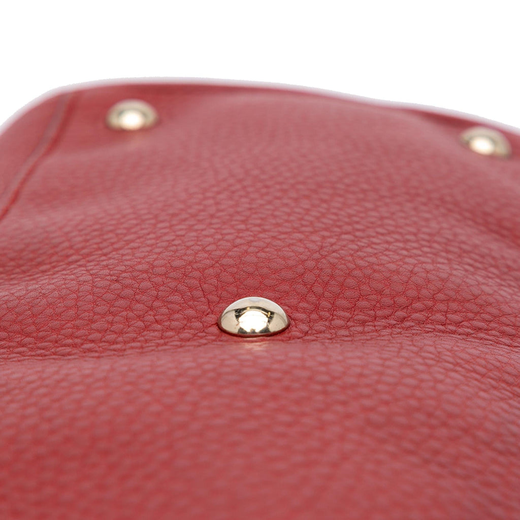 Gucci Medium Calfskin Bamboo Shopper Satchel