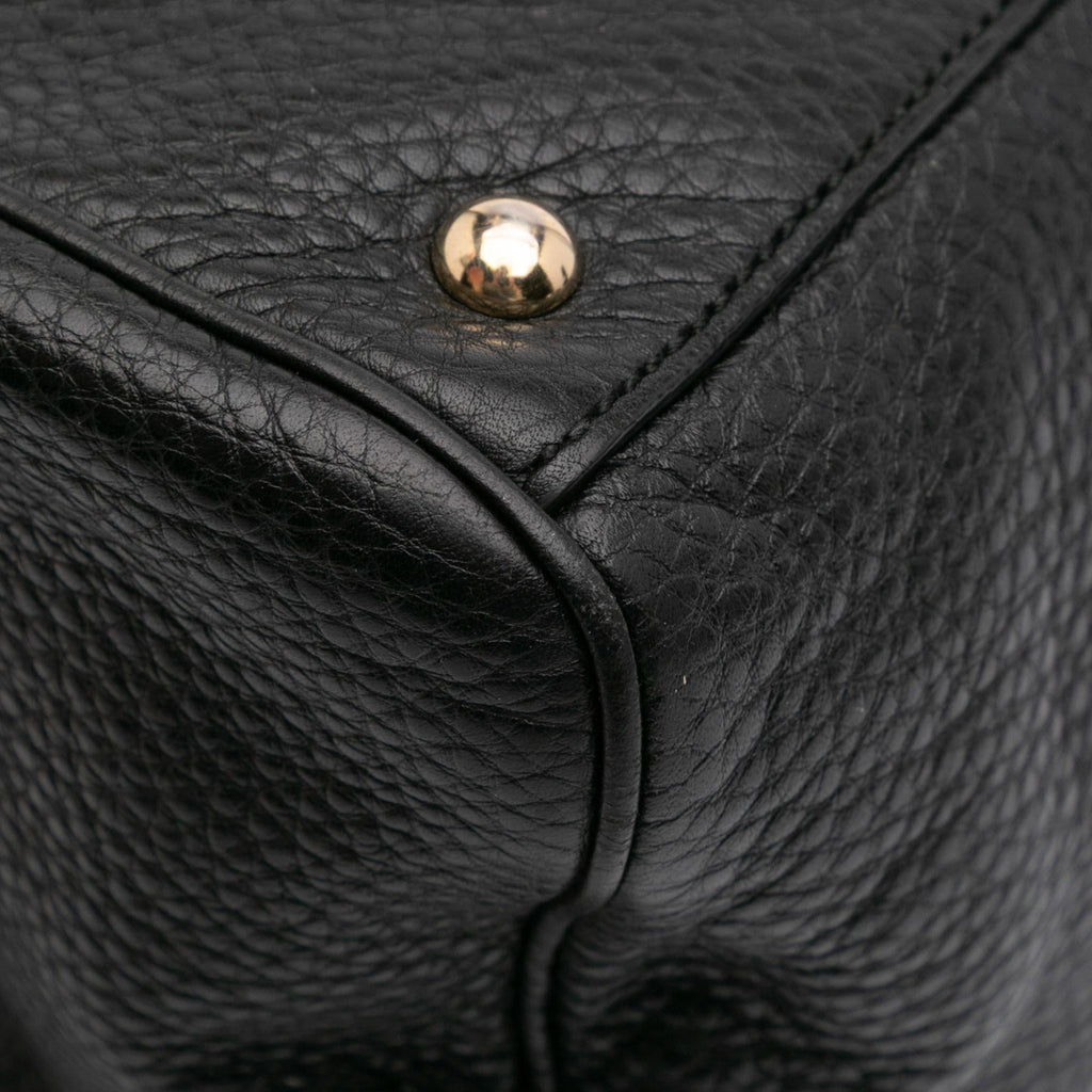 Gucci Medium Calfskin Bamboo Shopper Satchel