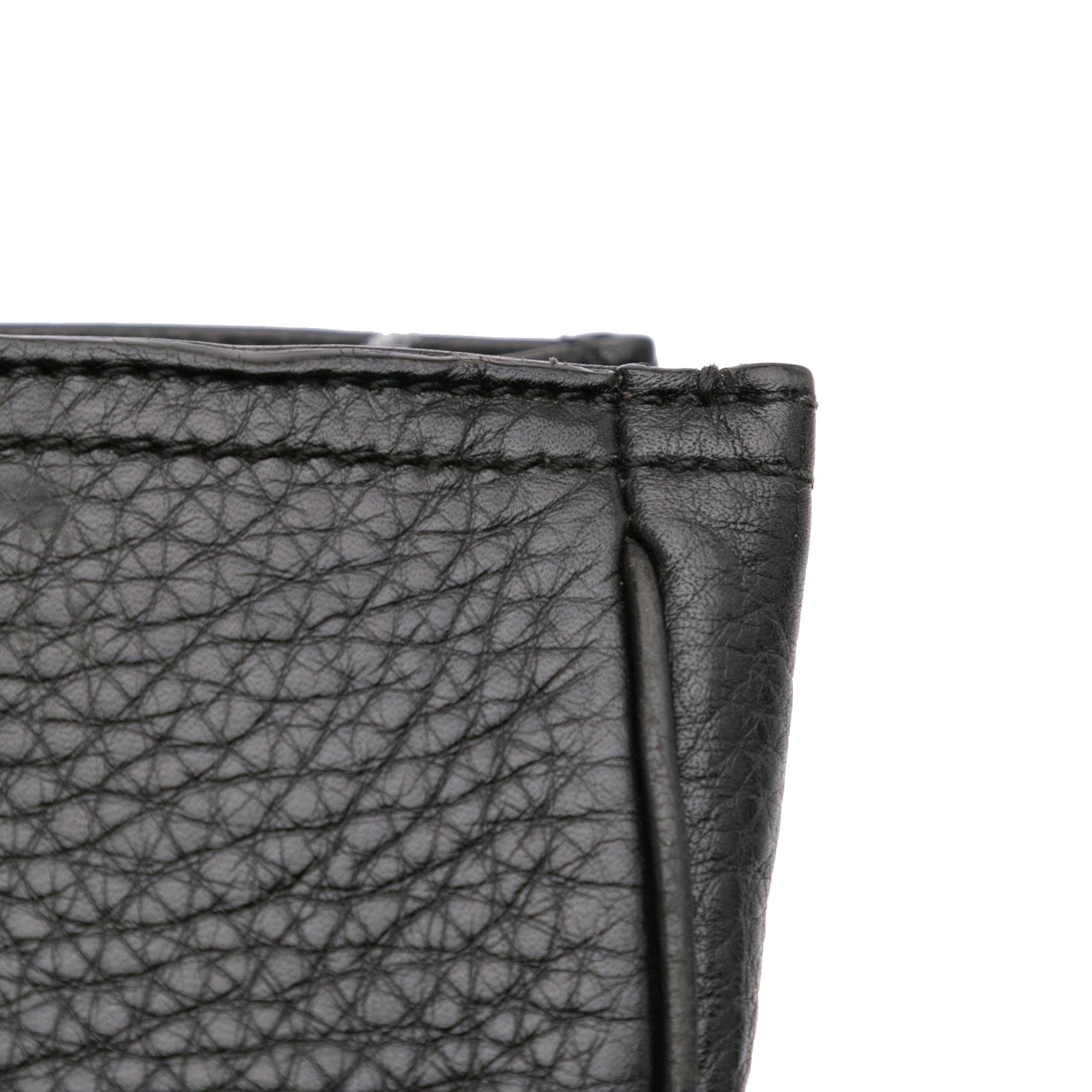 Gucci Medium Calfskin Bamboo Shopper Satchel