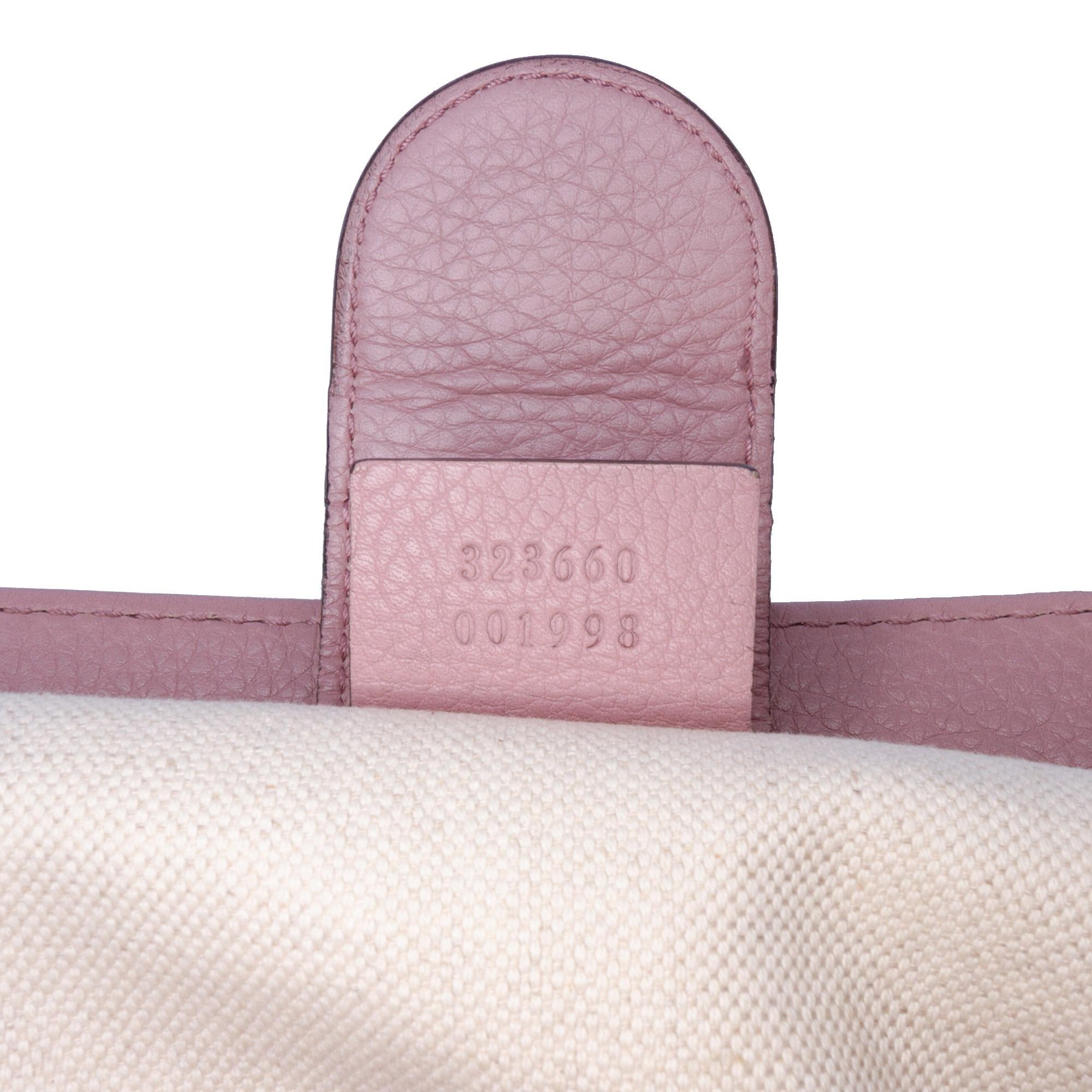 Gucci Medium Calfskin Bamboo Shopper Satchel