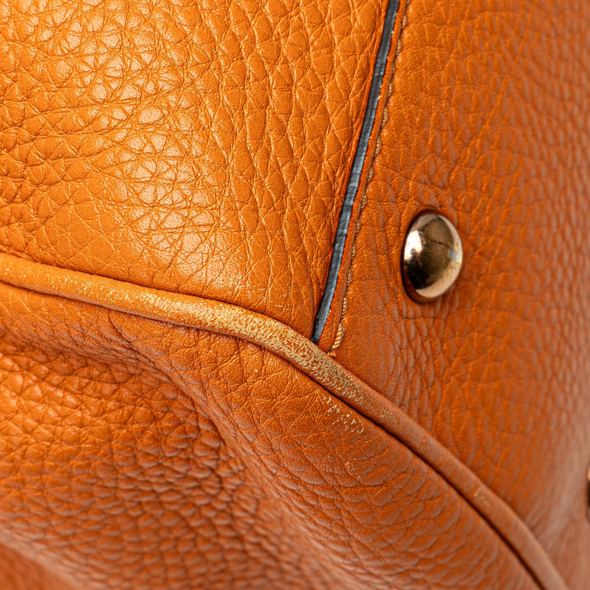 Gucci Medium Calfskin Bamboo Shopper Satchel