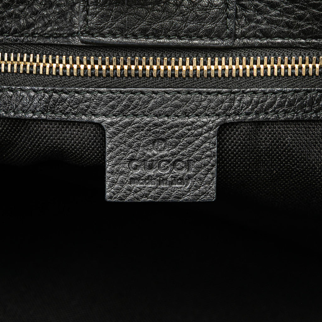 Gucci Medium Calfskin Bamboo Shopper Satchel