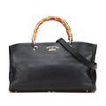 Gucci Medium Calfskin Bamboo Shopper Satchel