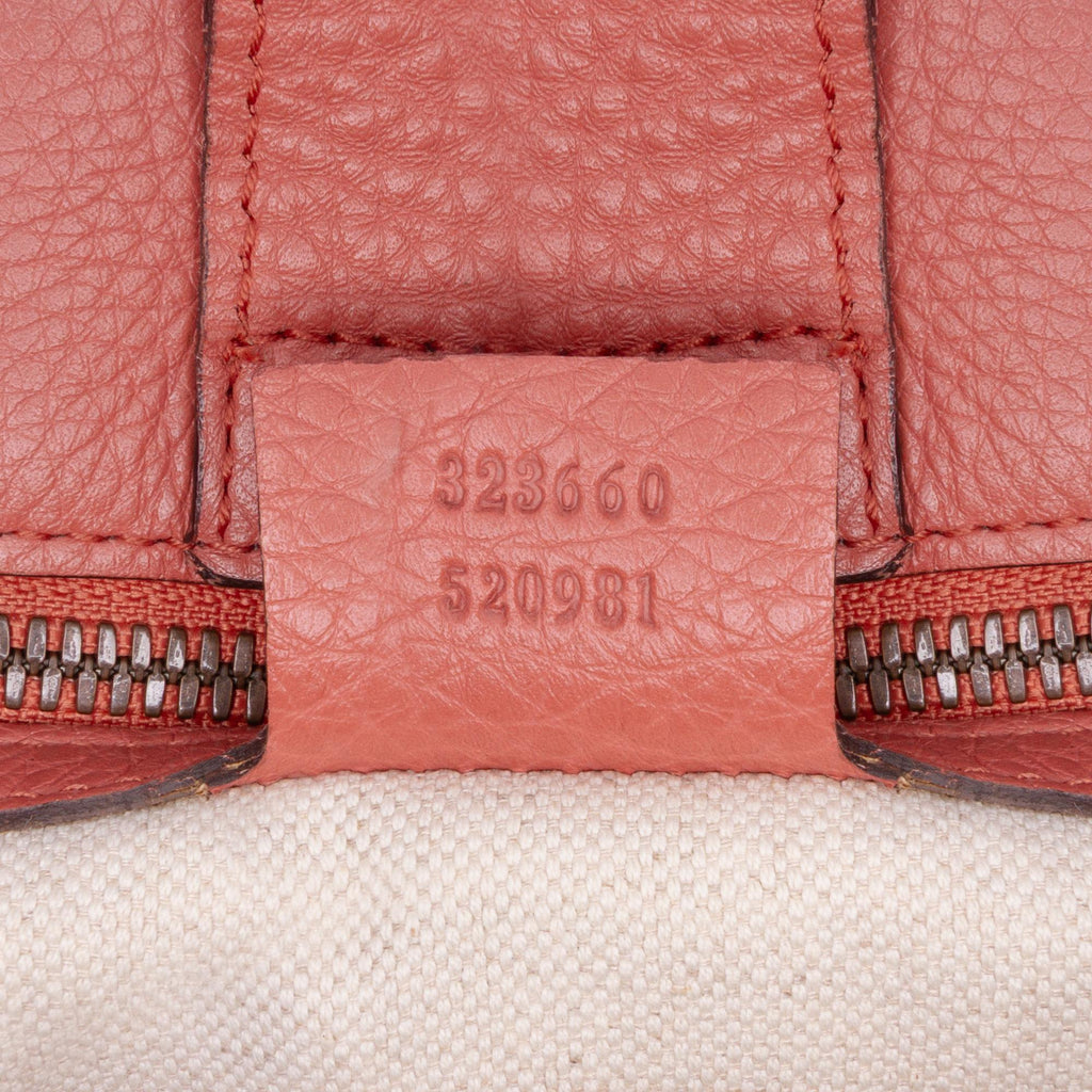 Gucci Medium Calfskin Bamboo Shopper Satchel