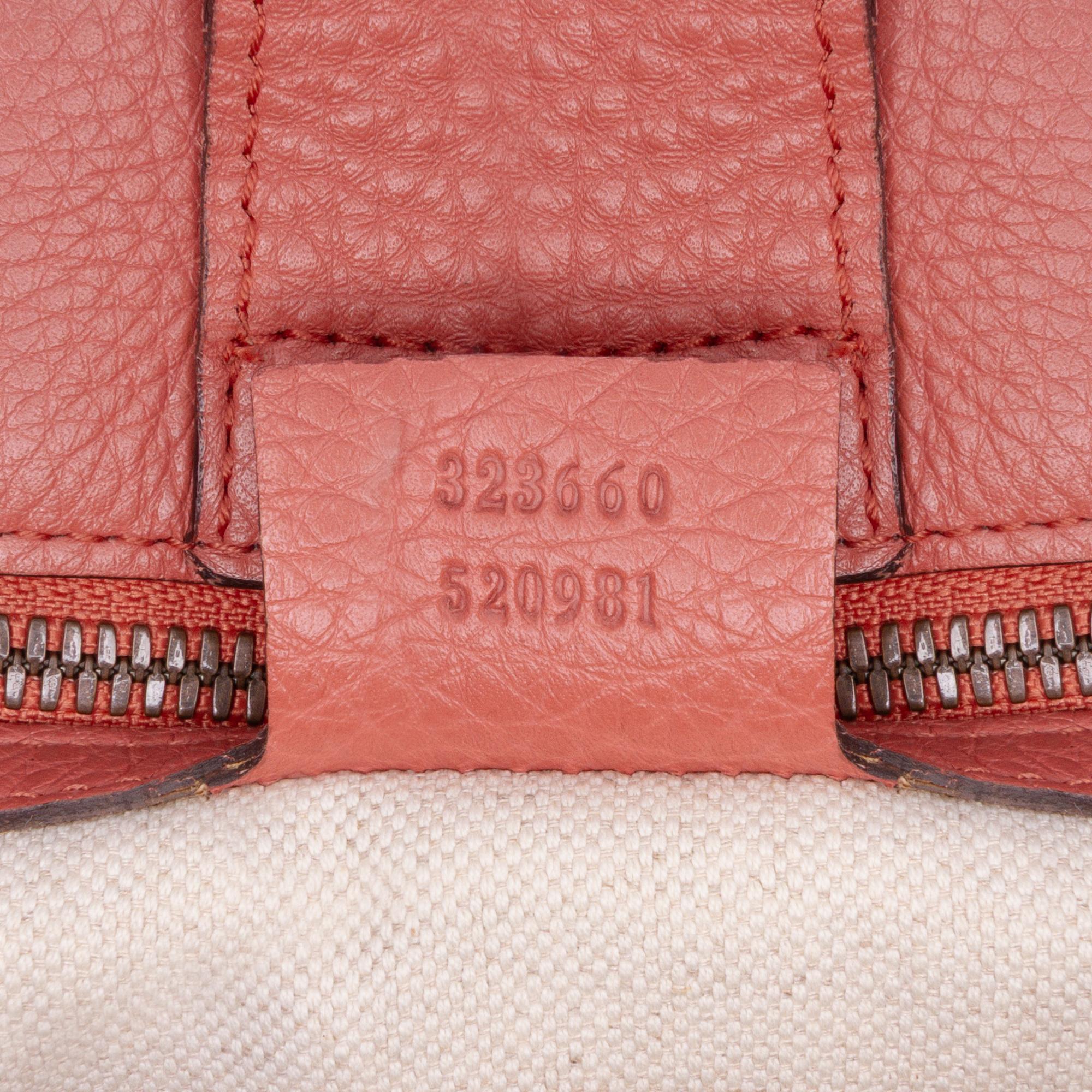 Gucci Medium Calfskin Bamboo Shopper Satchel