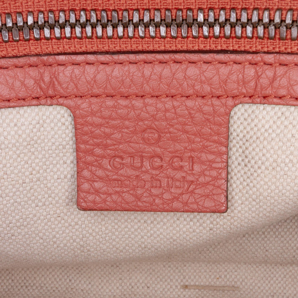 Gucci Medium Calfskin Bamboo Shopper Satchel