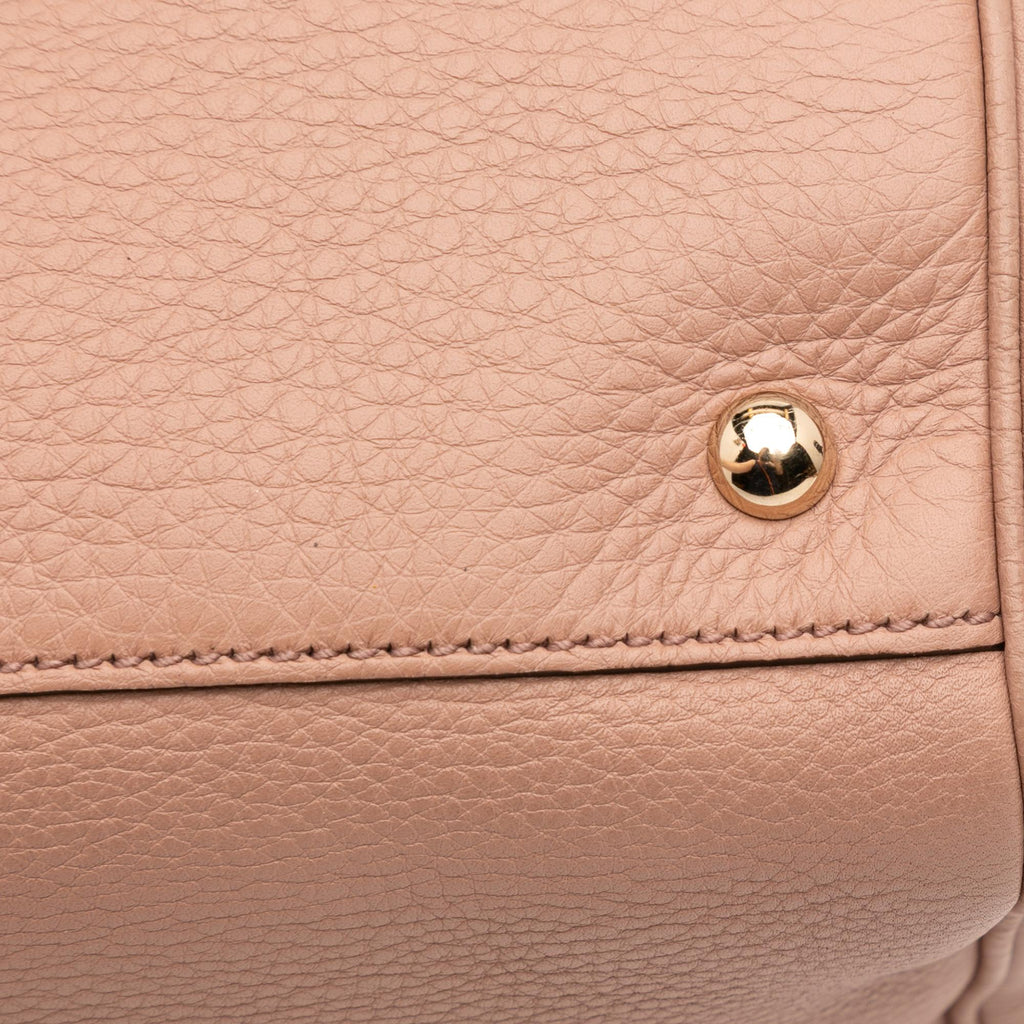 Gucci Medium Calfskin Bamboo Shopper Satchel
