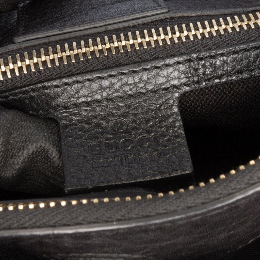 Gucci Medium Calfskin Bamboo Shopper Satchel