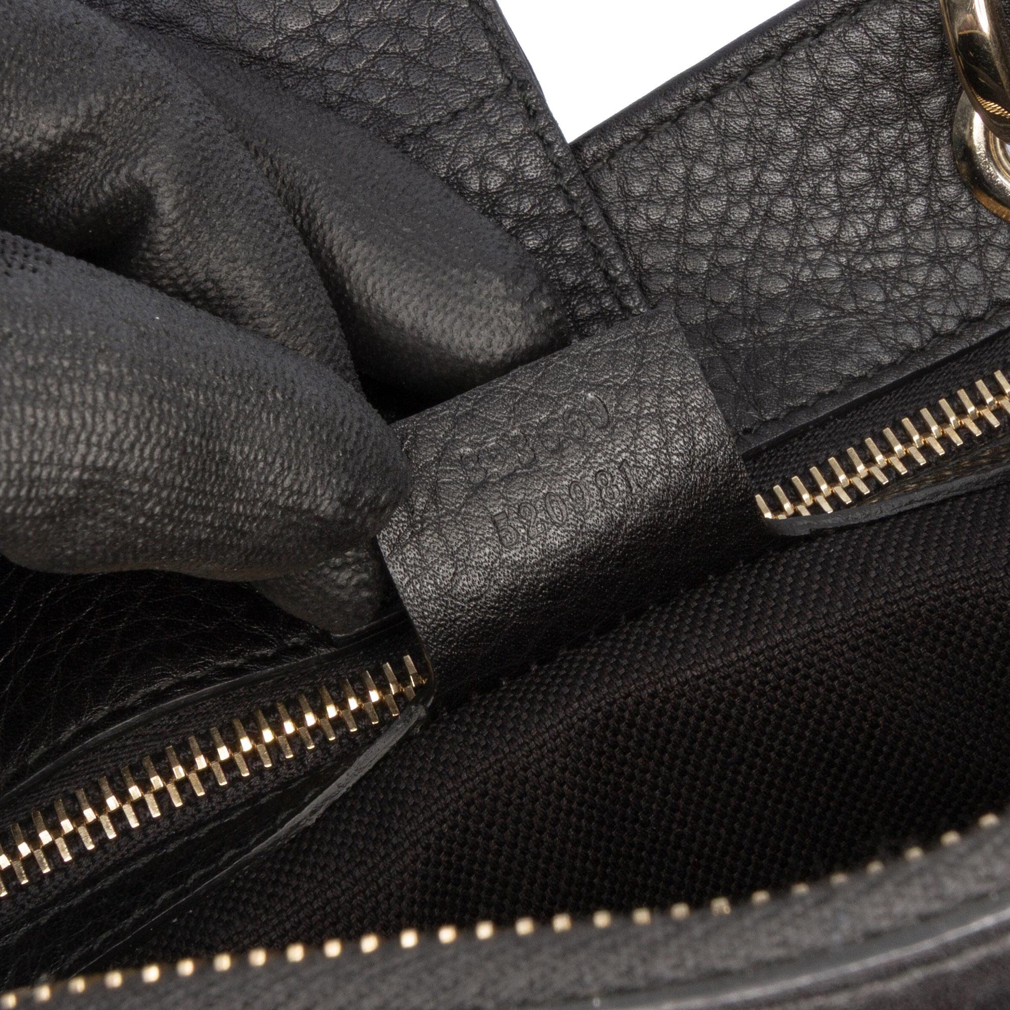 Gucci Medium Calfskin Bamboo Shopper Satchel