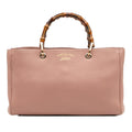 Gucci Medium Calfskin Bamboo Shopper Satchel